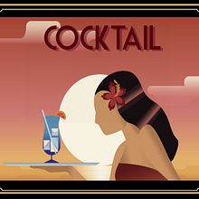 Mi Proyecto del curso: Ilustración digital estilo art déco. Un proyecto de Ilustración tradicional, Bellas Artes, Diseño de carteles e Ilustración digital de marymad - 08.11.2021