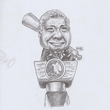 Mi Proyecto del curso: Retrato en caricatura con grafito. Traditional illustration, Drawing, and Portrait Drawing project by Edgar Martínez Mendoza - 11.08.2021