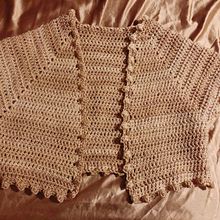 Mi Proyecto del curso:  Top-down: prendas a crochet de una sola pieza. Fashion Design, Fiber Arts, DIY, Crochet, and Textile Design project by María Fernanda Gómez - 11.04.2021