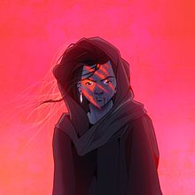 Neon Warrior. Un projet de Illustration traditionnelle, Design  , et Direction artistique de Anna Siviero - 08.11.2021