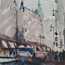 Acuarela. Un proyecto de Bellas Artes de habanavalencia8 - 08.11.2021