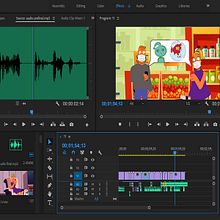 Animación de personajes 2D con Ae. Un projet de Animation, Design  , et Postproduction photographique de fabiovelizp - 07.11.2021