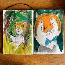 Sketchbook. Un progetto di Illustrazione tradizionale di Ema Malyauka - 08.11.2021