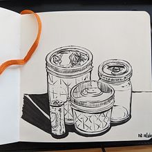 My project in Artistic Watercolor Sketching: Dare to Express Your Ideas course. Un progetto di Illustrazione tradizionale, Bozzetti, Creatività, Disegno, Pittura ad acquerello e Sketchbook di htinnaro - 08.11.2021