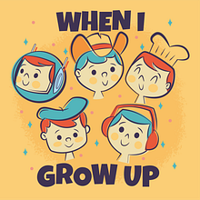 When i grow up… . Traditional illustration project by Ed Vill - 11.09.2021