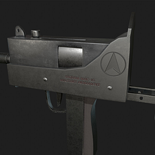 Ingram MAC-10. 3D, and 3D Modeling project by José Javier Ramírez Tornero - 12.03.2018