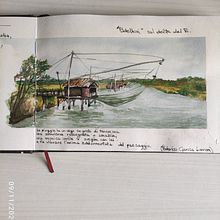 Il mio progetto del corso: Diario di viaggio ad acquerello. Traditional illustration, Watercolor Painting, Architectural Illustration, and Sketchbook project by Sandra Rui - 11.09.2021