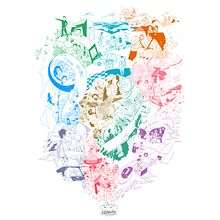 Scent and stories | Illustration for an Online Branding Campaign for Air Spencer. Ilustração tradicional, Publicidade, Redes sociais e Instagram projeto de Shigeru Ito - 24.12.2020
