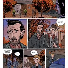 EL JARDÍN DE NADIE (Cómic. Guión de David Braña. Dibujo de Alberto Peral). Projekt z dziedziny Design, Trad, c, jna ilustracja, Projektowanie graficzne, Komiks, Grafika ed, torska, Kreat, wność,  R, sunek, Pisanie scenariusz,  R, sunek atramentem, Ilustracja w, dawnicza i Projektowanie postaci użytkownika Alberto Peral Alcón - 09.11.2021