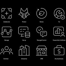 HP Services Icons - Proposal. Design gráfico projeto de Hermes Mazali - 09.11.2021