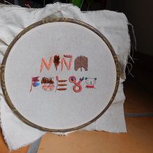 Mi Proyecto del curso: Introducción al bordado en relieve. Bordado projeto de Jennifer Correa - 09.11.2021