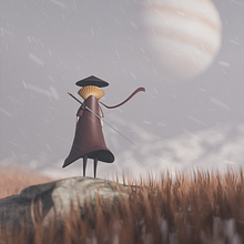 Mi Proyecto del curso: Ilustración fantástica 3D con Blender. 3D, 3D Design, and Digital Illustration project by Juan M. Garbe - 11.10.2021