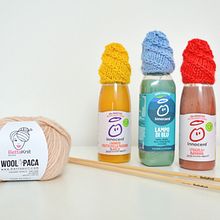 Innocent Drinks collaboration. Design, DIY, Accessor, Design, Arts, and Crafts project by Bettaknit - 11.10.2021