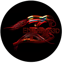 LOGOTIPO EMMERKS3D 2021. 3D, Motion Graphics, Traditional illustration, Design, Game Design, Graphic Design, Interactive Design, Marketing, Product Design, VFX, Lettering, 3D Animation, Creativit, Drawing, Logo Design, 3D Modeling, Artistic Drawing, 3D Design, Digital Design, and 3D Lettering project by Emmerson Santos - 10.16.2021