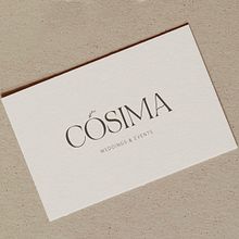 Branding Cósima Events. Br, ing, Identit, Events, Logo Design, Pattern Design, T, pograph, Color Theor, Editorial Design, Graphic Design, and Vector Illustration project by Fátima Rojo - 11.11.2021