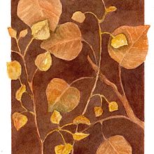 My project in Negative Watercolor Painting for Botanical Illustration course. Traditional illustration, Watercolor Painting, and Botanical Illustration project by Rina Fleisch - 11.10.2021