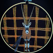 Mon projet du cours : Broderie artisanale sur vêtements : créez une composition. Embroider, Upc, and cling project by Christine Belin-Munier - 11.11.2021