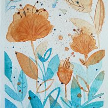 My project in Artistic Floral Watercolor: Connect with Nature course. Un progetto di Illustrazione tradizionale, Pittura, Pittura ad acquerello e Illustrazione botanica di Ira - 11.11.2021