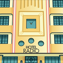 45th Annual Art Deco Weekend. Traditional illustration, Advertising, Events, Graphic Design, Poster Design, Architecture, Character Design, T, pograph, and Color Theor project by Stephan Leddick - 11.08.2021