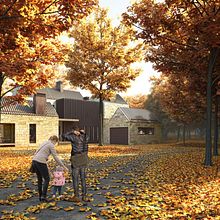 Autumn Mood - RT House - My project in Visual Storytelling for 3D ArchViz course. 3D, Digital Architecture, and ArchVIZ project by anthonymourad - 11.10.2021