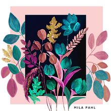 Mi Proyecto del curso: Diseño y creación de composiciones florales. Un proyecto de Diseño de interiores, Paisajismo, Decoración de interiores, DIY, Diseño floral, vegetal e Ilustración tradicional de milapahl - 11.11.2021