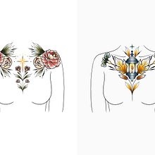 Mi Proyecto del curso: Diseño de tatuajes botánicos con Procreate. Un proyecto de Ilustración tradicional, Ilustración digital, Diseño de tatuajes e Ilustración botánica de María Vila Ruiz - 11.11.2021