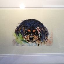 My project in Expressive Animal Portraits in Watercolor course. Traditional illustration, Watercolor Painting, Realistic Drawing, and Naturalistic Illustration project by emkongas - 11.12.2021