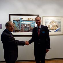 Royal Institute of Painters in Watercolours.. Een project van Evenementen,  Beeldende kunst, Marketing, Webdesign y Aquarelschilderen van David Poxon - 12.11.2021