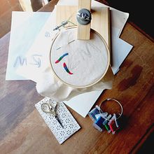 RM - RGB/BW. Un progetto di Ricamo di Caridad Botella - 12.11.2021