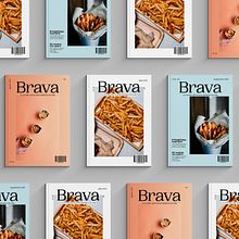 Proyecto editorial - Revista Brava. Un projet de Design graphique , et Conception éditoriale de Maider Fernández - 12.11.2021