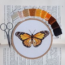 Meu projeto do curso: Técnicas de bordado realista. Embroider, and Traditional illustration project by Beatriz Oliveira - 11.12.2021