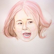 My project in Contemporary Portraiture in Watercolor course . Arte plastice, Pictura, Pictură în acuarelă și Desen de portret de nasten13ka - 11.13.2021