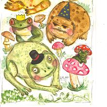 Mi Proyecto del curso: Técnicas experimentales de acuarela para principiantes  Ein Projekt aus dem Bereich Traditionelle Illustration, Bildende Künste, Aquarellmalerei und Naturalistische Illustration von Laura Sofia Martinez Varon - 13.11.2021