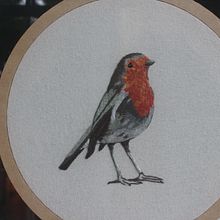 Mi Proyecto del curso: Pintar con hilo. Embroider, and Traditional illustration project by Agustina Tapia - 11.11.2021