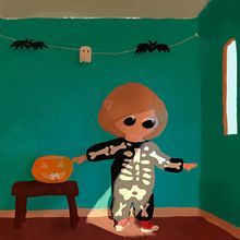 💀 Halloween: Principios de iluminación para pintura digital.. Traditional illustration, Digital Illustration, and Digital Painting project by Sofy Villegas - 10.31.2021