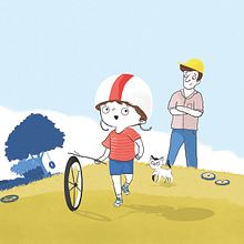 "wheels",written by mirik snir. Un proyecto de Ilustración tradicional e Ilustración infantil de Shira Baruch Malka - 30.06.2021