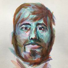 Mein Kursprojekt: Artistische Aquarellporträts. Painting, Watercolor Painting, and Portrait Drawing project by Bea - 11.14.2021