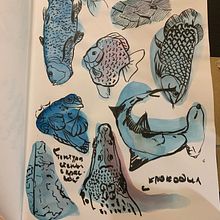My project in Daily Sketching for Creative Inspiration course. Ilustração tradicional, Esboçado, Criatividade, Desenho, e Sketchbook projeto de Olya Just Olya - 14.11.2021