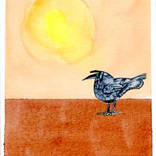 O dia, a noite e o pássaro.. Un proyecto de Ilustración tradicional, Dibujo, Storytelling, Ilustración infantil, Narrativa y Pintura gouache de Flavio Santos - 14.11.2021