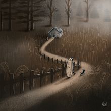 Cargando el tiempo. Un progetto di Illustrazione tradizionale e Illustrazione digitale di Maria Kamila Arroyo - 14.11.2021
