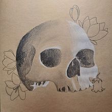 TEG - Papel kraft. Drawing project by Alicia Ribes - 11.14.2021