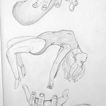 Mi Proyecto del curso: Dibujo anatómico para principiantes. Fine Arts, Sketching, Pencil Drawing, Drawing, Realistic Drawing, and Figure Drawing project by Guadalupe Marello - 12.12.2021