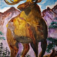My project in Expressive Animal Portraits in Watercolor course. Realistic Drawing, Traditional illustration, Naturalistic Illustration, and Watercolor Painting project by Gary Haddan - 11.15.2021