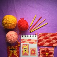 Padrões Fun Adeleire . Accessor, Design, Pattern Design, Fiber Arts, DIY, and Crochet project by Kylie Oliveira - 11.02.2021
