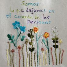 Mi Proyecto del curso: Letras bordadas: el hilo como herramienta gráfica. Embroider, and Textile Design project by Guillermo Valenzuela Mendoza - 11.16.2021