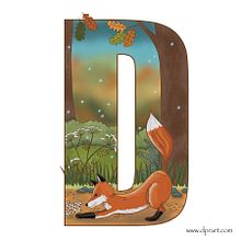 My project in Children’s Illustration: Create Decorative Letters course. Un projet de Lettering, Illustration numérique, Illustration jeunesse , et Narration de Diana Poell - 16.11.2021