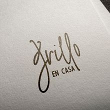 GRILLO EN CASA BRANDING. Graphic Design, Br, ing, Identit, and Traditional illustration project by Sara Bercebal - 02.18.2020