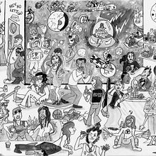 Inktober 2021: La cantina de las estrellas caídas. Un proyecto de Ilustración tradicional de Fernando Moreno - 01.11.2021