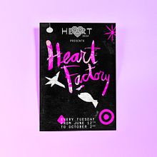 HEART IBIZA POSTER. Graphic Design, Advertising, Br, ing & Identit project by Sara Bercebal - 05.15.2018