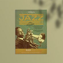 BLESS HOTEL MADRID JAZZ EVENT. Traditional illustration, Graphic Design, and Advertising project by Sara Bercebal - 10.13.2019